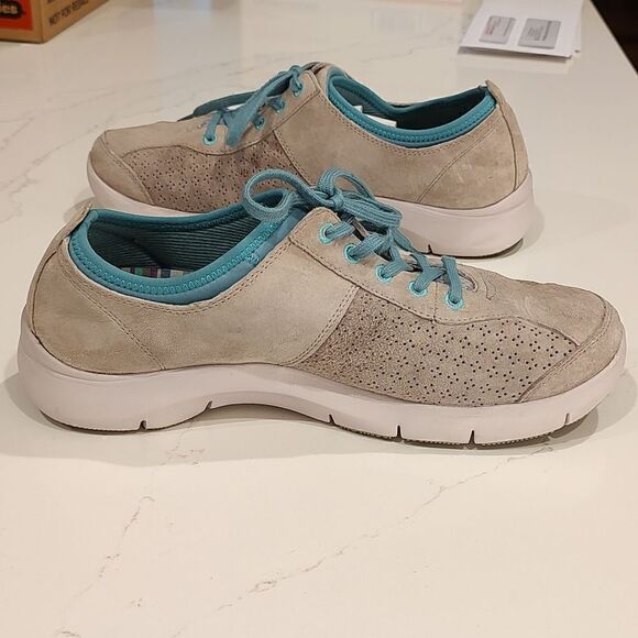 Dansko Elise Sneakers Sedona Gray Lace Up Slip Resistant Shoes - Picture 14 of 14